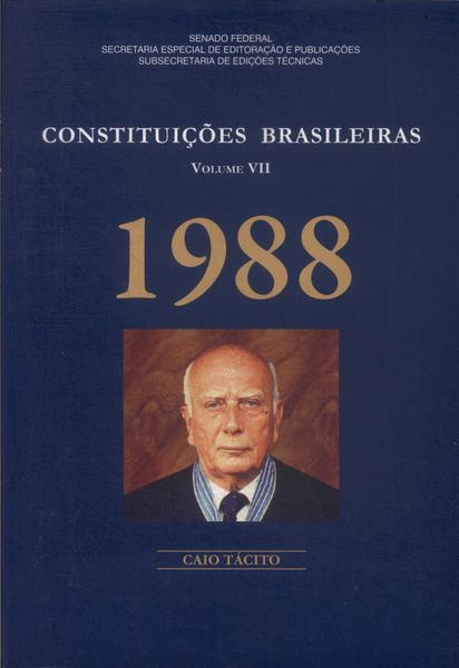 Constituições Brasileiras Vol 7