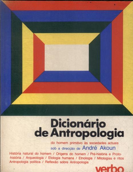 Dicionário De Antropologia (1972)