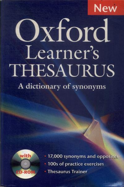 Oxford Learner's Thesaurus (não Inclui Cd - 2012)