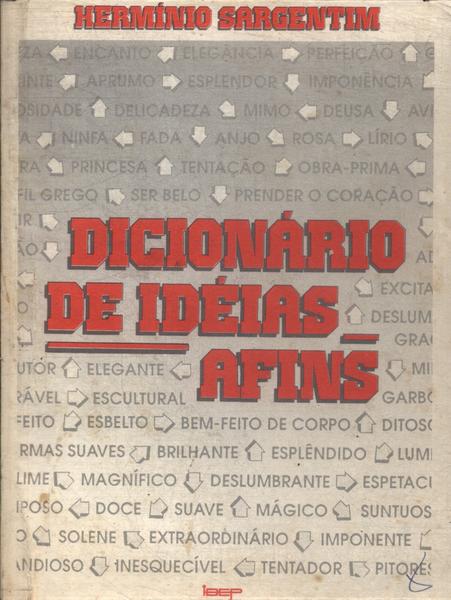 Dicionário De Idéias Afins (1975)