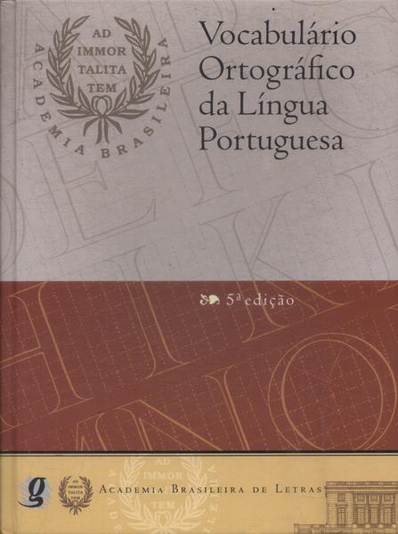 Vocabulário Ortográfico Da Língua Portuguesa (2009)