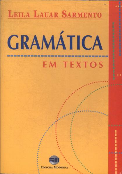 Gramática Em Textos (2001)