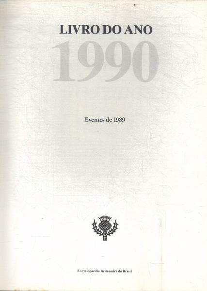 Livro Do Ano: 1990
