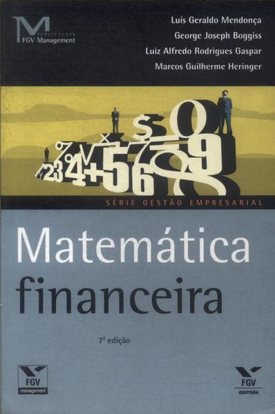 Matemática Financeira