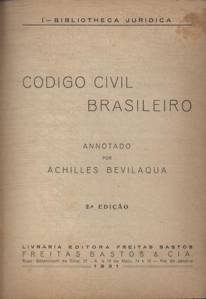 Código Civil Brasileiro (1931)