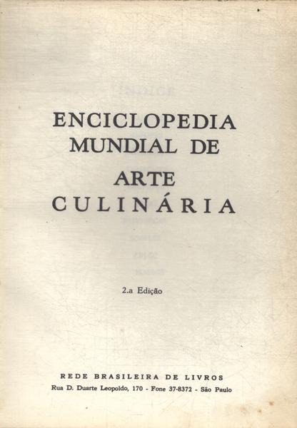 Enciclopedia Mundial De Arte Culinária Vol 3