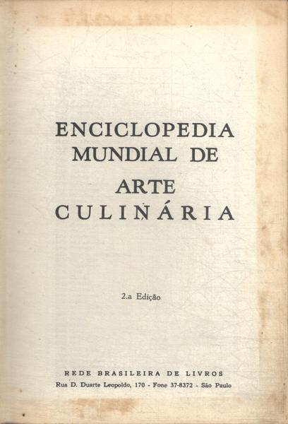 Enciclopedia Mundial De Arte Culinária Vol 1