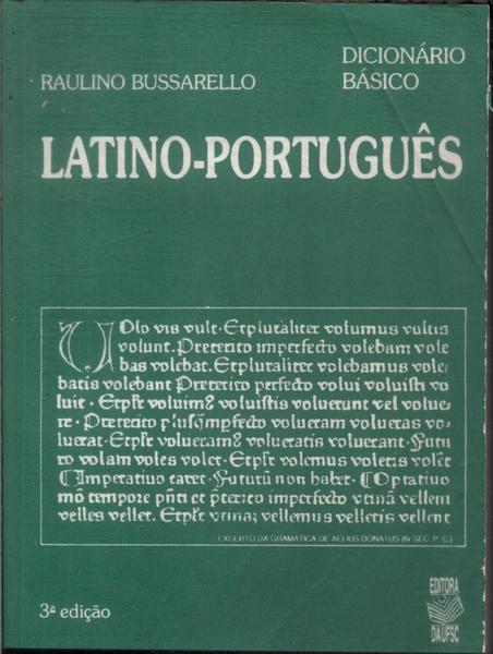 Dicionário Básico Latino-português (1995)