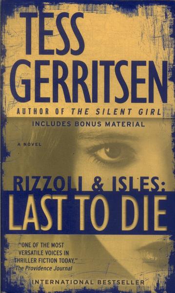 Rizzoli E Isles: Last To Die