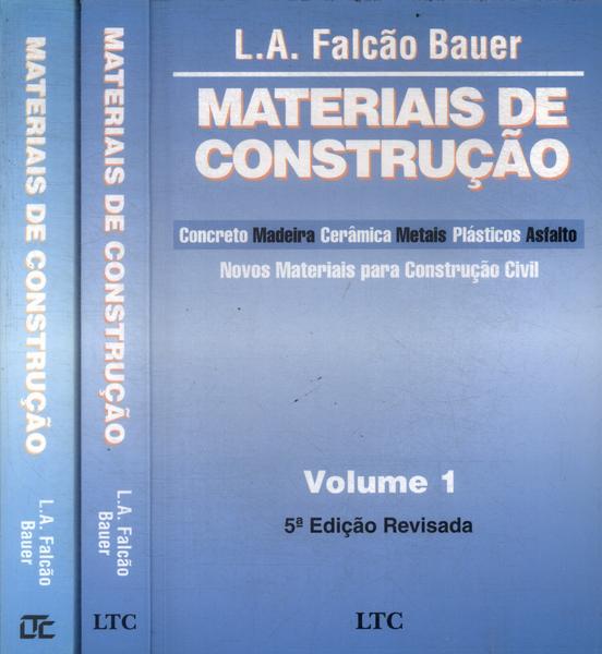 Materias De Construção (2 Volumes)
