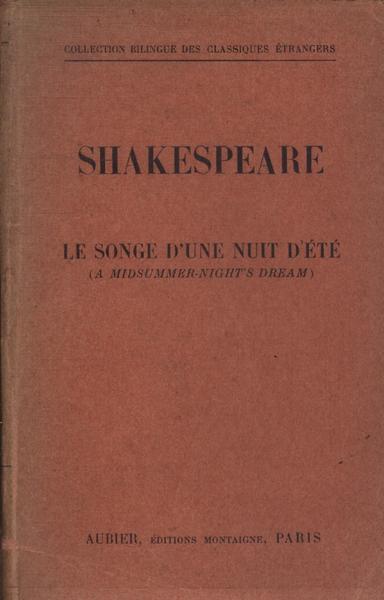 Le Songe D'une Nuit D'été