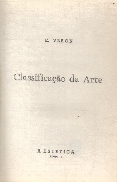 História Da Arte: A Estética Tomo Ii