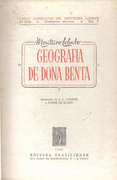 Geografia De Dona Benta