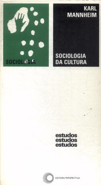 Sociologia Da Cultura
