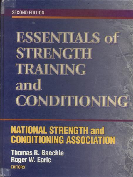 Essentials Of Strenght Training And Conditioning
