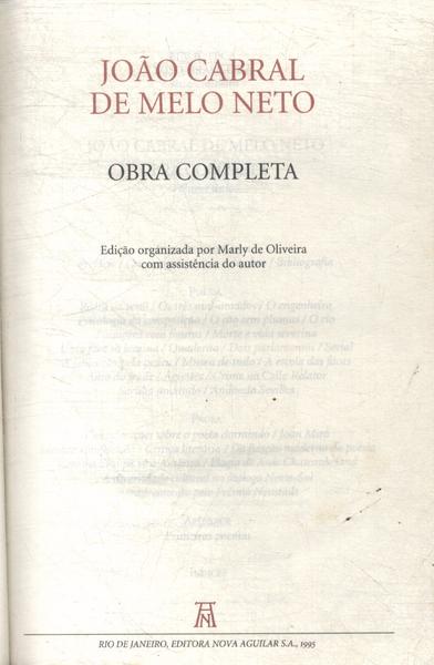 Obra Completa (volume Único)