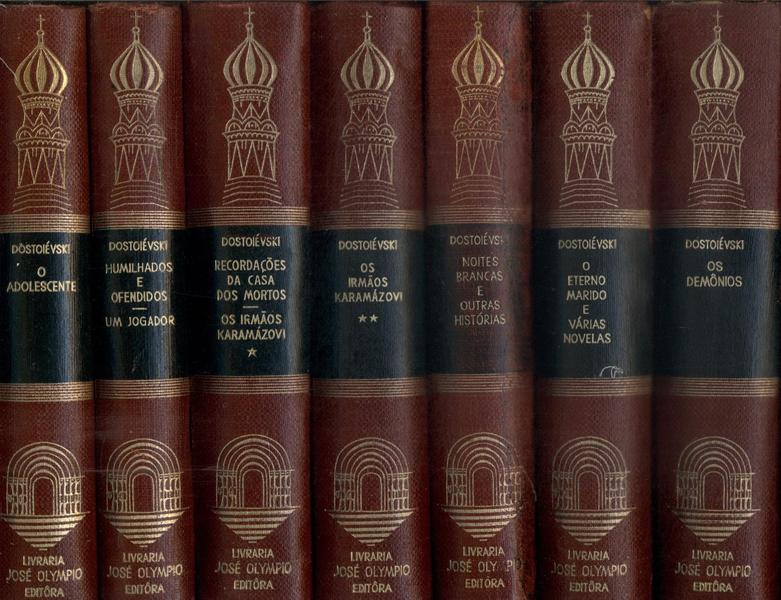 Obras Completas E Ilustradas De F. M. Dostoiévski (10 Volumes)