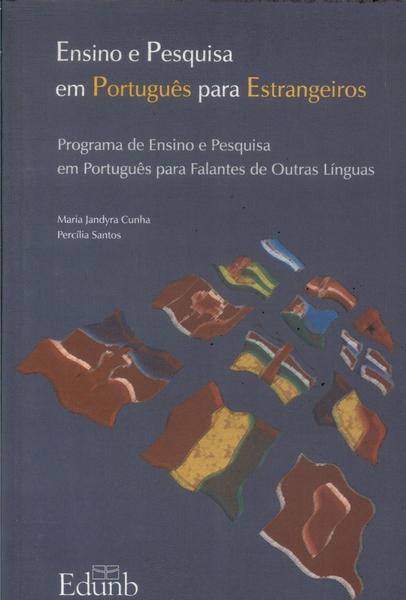 Ensino E Pesquisa Em Português Para Estrangeiros (1999)