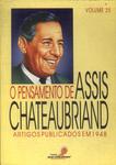 O Pensamento De Assis Chateaubriand Vol 25