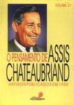 O Pensamento De Assis Chateaubriand Vol 27