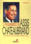 O Pensamento De Assis Chateaubriand Vol 23