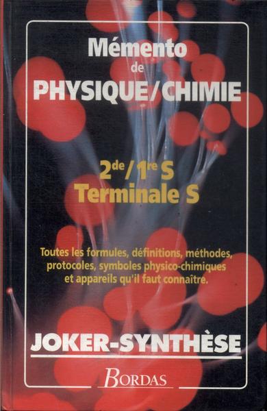 Mémento De Physique/chimie