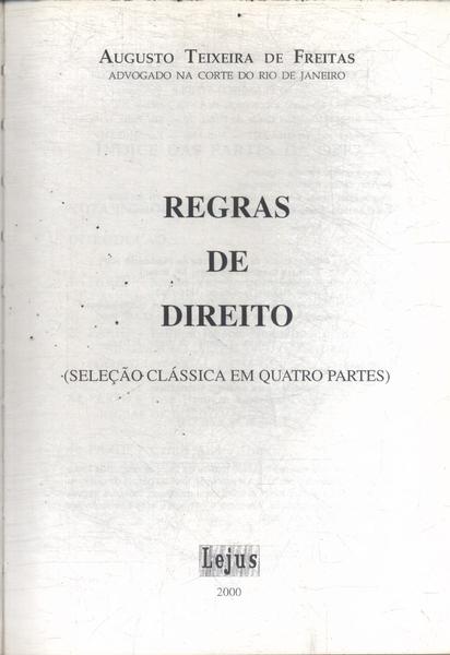 Regras De Direito (2000)