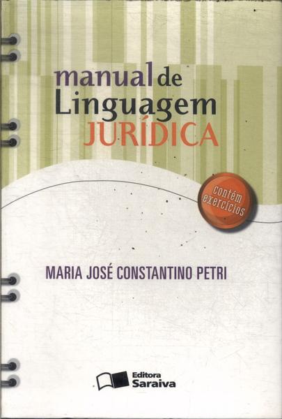 Manual De Linguagem Jurídica (2009)
