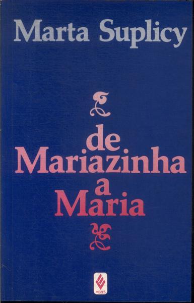 De Mariazinha A Maria (autógrafo)