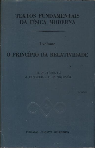 O Princípio Da Relatividade