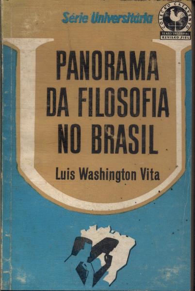 Panorama Da Filosofia No Brasil