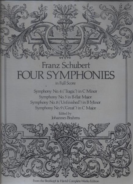Four Symphonies (1978 - Partitura)