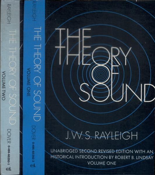 The Theory Of Sound (2 Volumes)