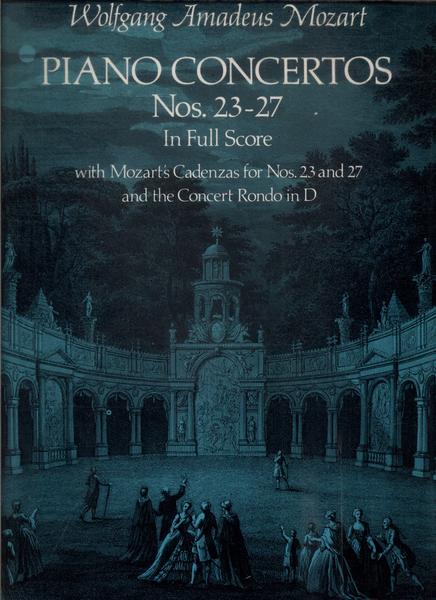 Piano Concertos Nos 23-27 (1978 - Partitura)