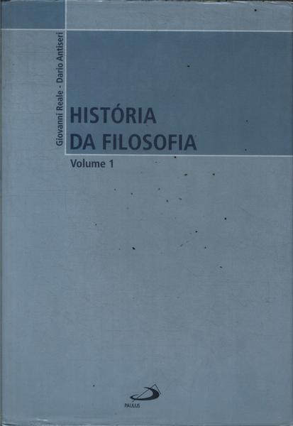 História Da Filosofia (vol 1)