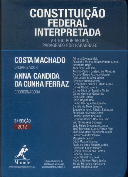 Constituição Federal Interpretada (2012)