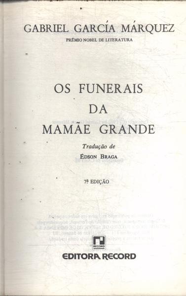 Os Funerais Da Mamãe Grande