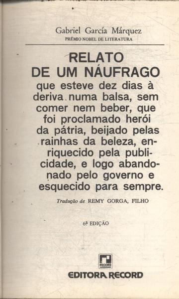 Relato De Um Náufrago