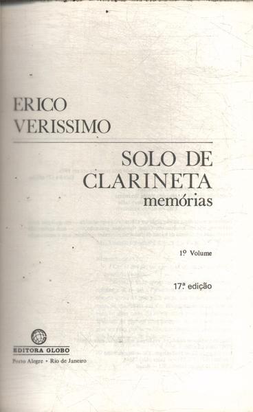 Solo De Clarineta Vol 1