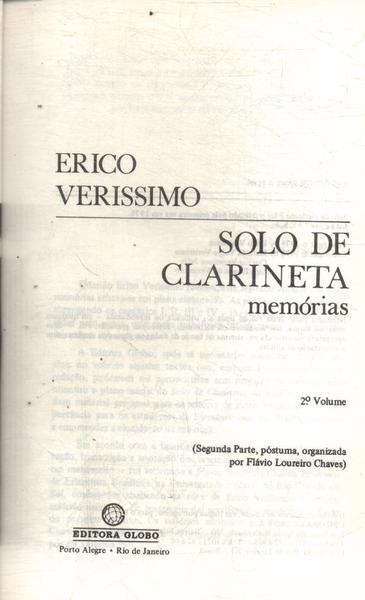 Solo De Clarineta Vol 2