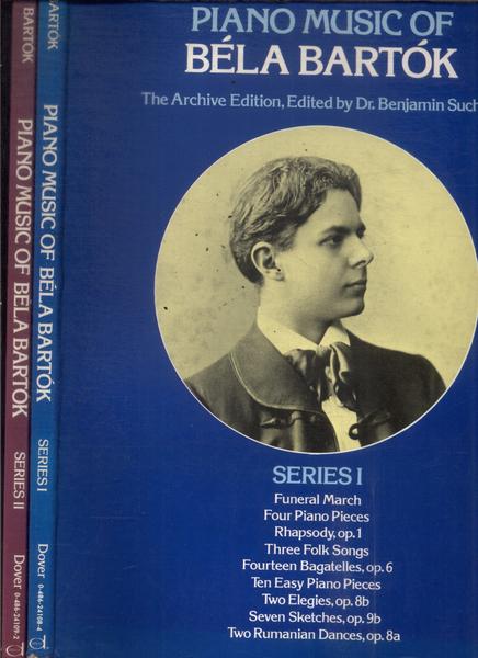 Piano Music Of Béla Bartók (2 Volumes - 1981 - Partitura)