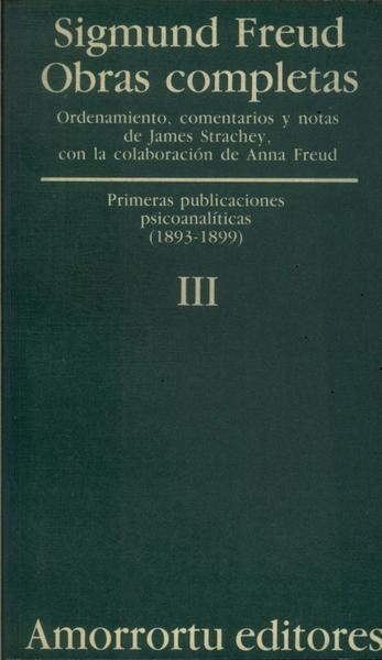 Primeras Publicaciones Psicoanalíticas