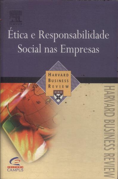 Ética E Responsabilidade Social Nas Empresas