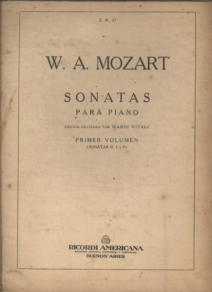 Sonatas Para Piano Vol 1 (partitura)