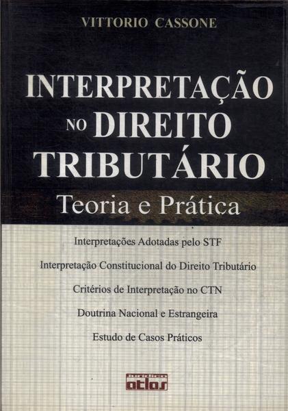 Interpretação No Direito Tributário