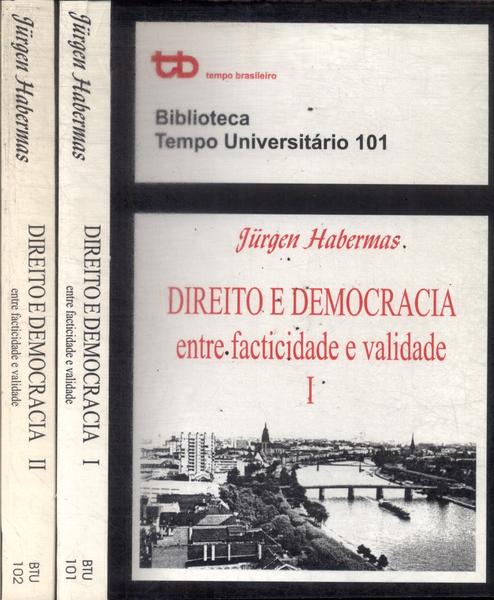 Direito E Democracia 2 Volumes
