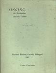 Singing: The Mechanism And The Technic