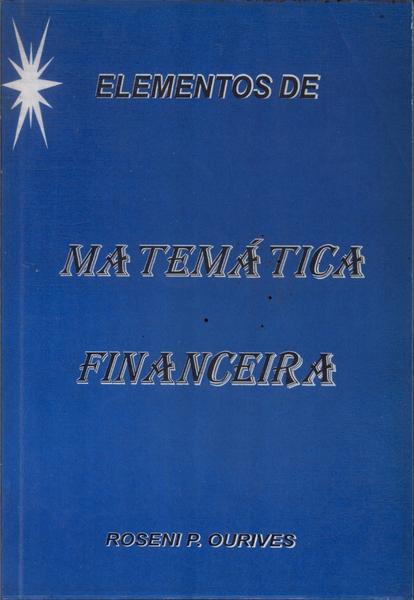 Elementos De Matemática Financeira (1998)