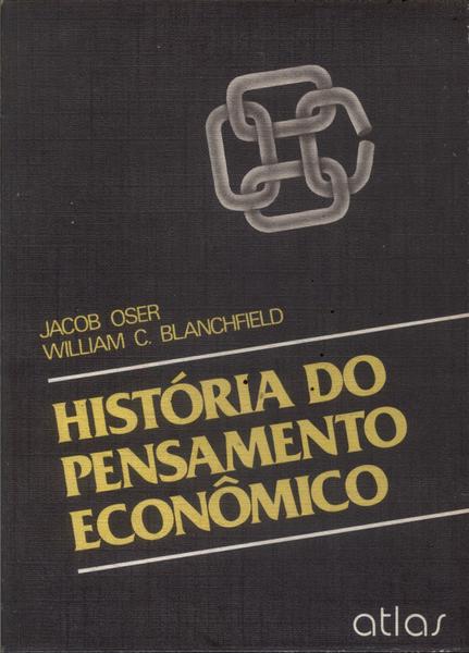 História Do Pensamento Econômico