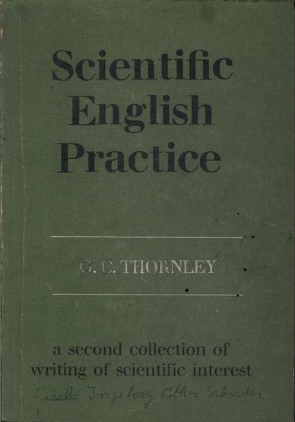 Scientific English Practice (1970)